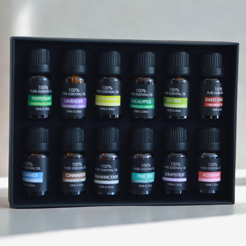 Kit de 12 Aceites Esenciales Terapéuticos